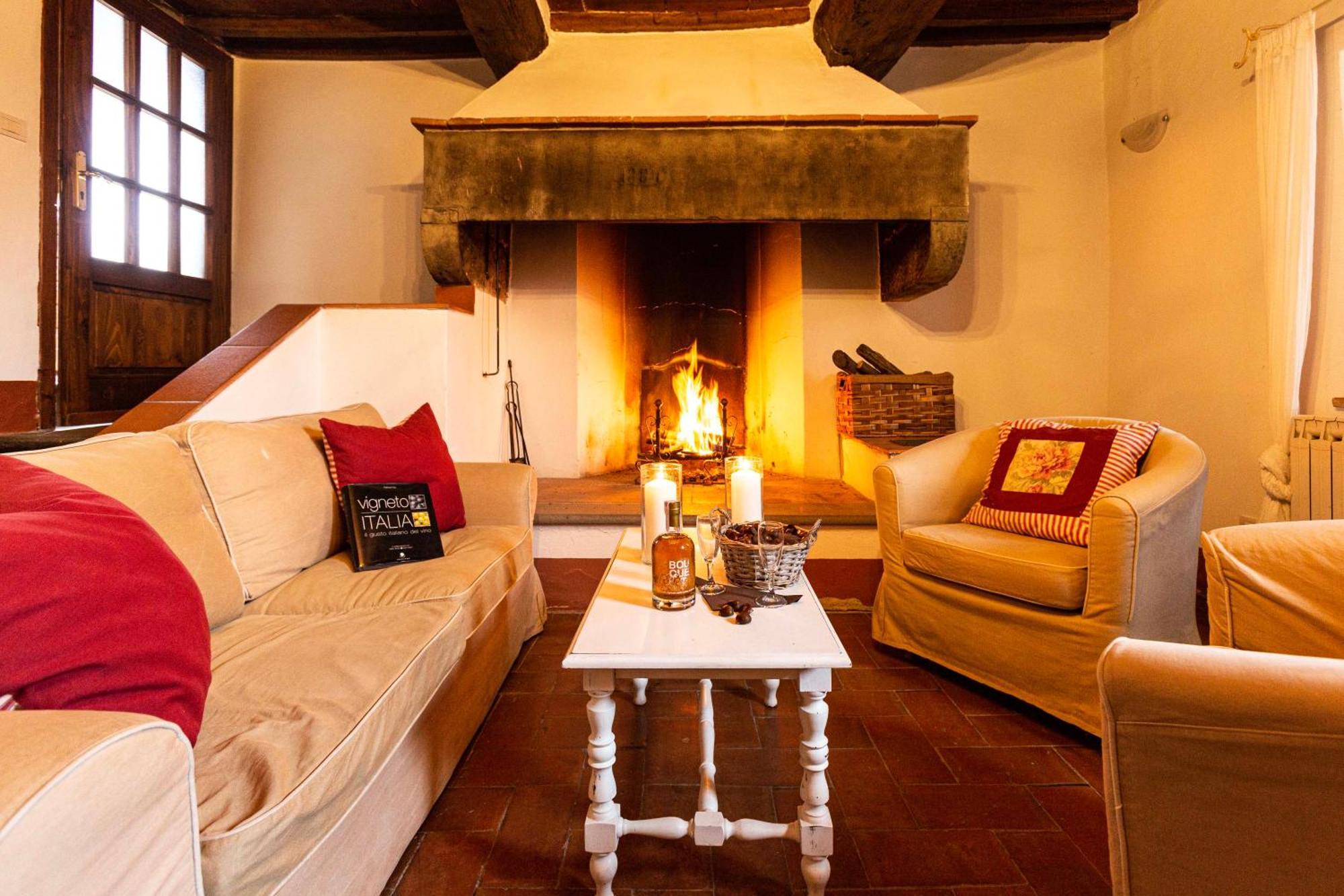 Agriturismo Fattoria Lavacchio Pontassieve Pokoj fotografie